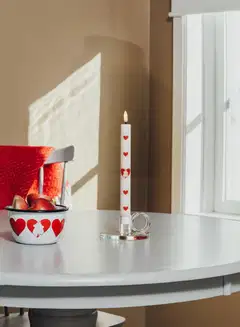 Muurla Led-kruunukynttilät Muumi Sydän 25 cm - 3