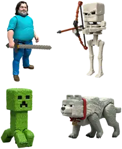 Minecraft Movie -Hahmo 10 Cm - 1