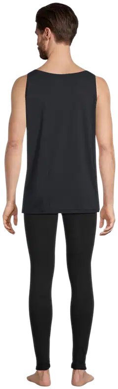 House miesten hihaton aluspaita 190H342360 - black - 3