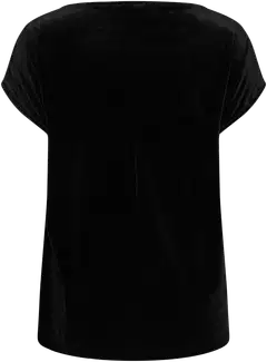 From Lou naisten pluskoon paljettitoppi Flelly - Black W/ Black Sequins - 2