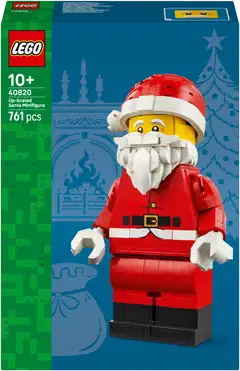 LEGO Seasons and Occasions 40820 Suurikokoinen joulupukkiminihahmo - 3
