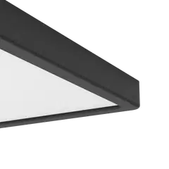 EGLO kattovalaisin Fueva 6 LED 17,5W CCT 39x39 cm musta - 3