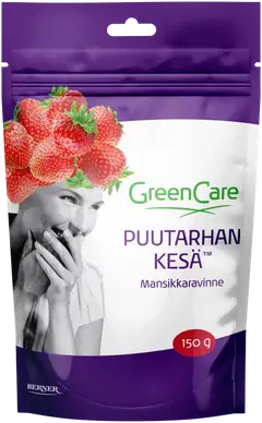 GreenCare Puutarhan KesäTM mansikkaravinne 150g - 1