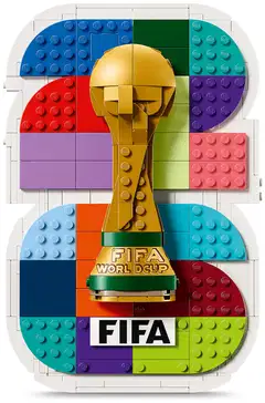 LEGO® Editions Football 43032 FIFA World Cup 2026™ ‑turnauksen virallinen tunnus - 3
