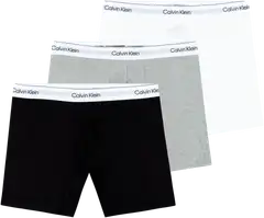Calvin Klein miesten bokserit 3-pack NB3964AMP1 - black /white /grey - 1