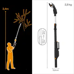 Fiskars akkuraivaussakset, ei akkua - 2