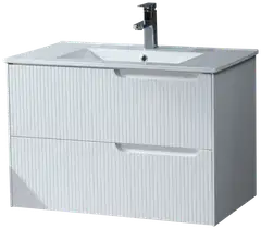 Lykke allaskaappi polar deluxe 80x46x55cm, valkoinen - 3
