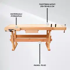 Lykke höyläpenkki pro - 2