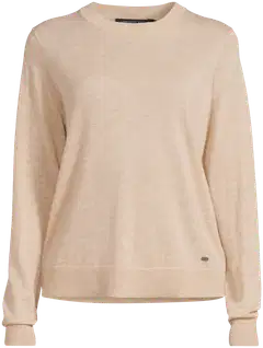 London Fog naisten merinovillaneule 213L264007 - beige - 2