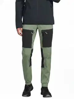 Luode12 miesten retkeily- ja ulkoiluhousut 204L112656 - oil green - 1