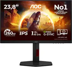 AOC pelinäyttö 24G4ZR AOC 23,8" FHD 240Hz - 1