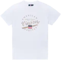 Vinson miesten t-paita Ronan - 11-0601TCX White - 1