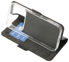 Wave Book Case, Honor 600/Honor 600 Pro, musta - 5