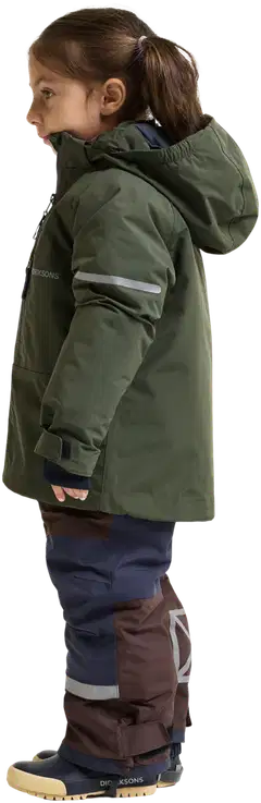 Didriksons  lasten toppatakki Falken - Deep Green - 5