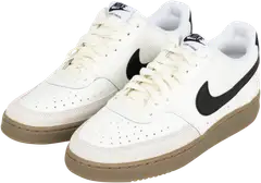 Nike miesten vapaa-ajan jalkineet Court Vision Low Sail Black - Sail/blk - 1