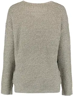 Hailys naisten neule pi44pa ykk-po2811038-1 - khaki marl - 3