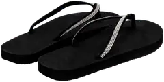 TEX naisten varvassandaali I984591 - BLACK 1 - 2