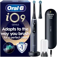 Oral-B iO9 Black Onyx sähköhammasharja + lisävaihtoharja - 1