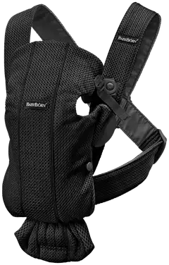 BabyBjörn vauvan kantoreppu mini - 3d mesh, musta - 1