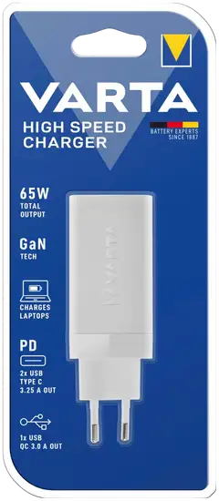 Varta pikalaturi 65W - 2