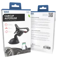 Wave Carclip Autoteline, Musta - 5