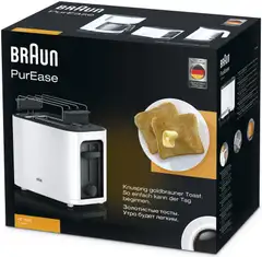 Braun Leivänpaahdin HT3010WH PurEase valkoinen - 3