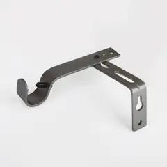 Ihanin verhotanko S-kannakke antrasiitti 16/19mm 9-13cm 2kpl - 3