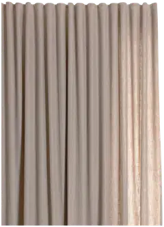 Hasta Lina XL pellavasekoiteverho, beige - 1