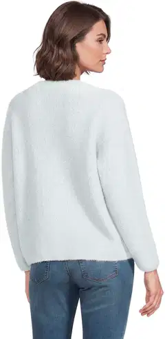 London Fog naisten neuletakki villasekoitetta 213L264002 - blue - 3