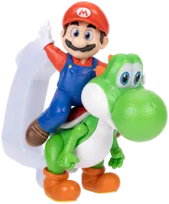 Mario Movie hahmo Mario Riding Feature Yoshi - 1