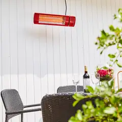 HEAT1 ECO Terassilämmitin High-line 2000W, punainen - 9