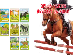 Opi ja väritä kirjat A4 - 6