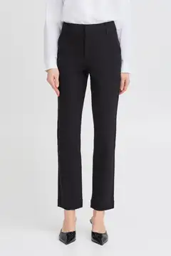 B.young naisten housut Dixi straight - BLACK - 5