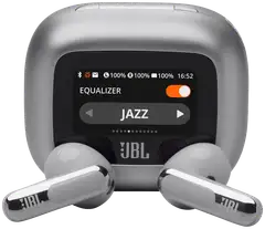 JBL Bluetooth vastamelunappikuulokkeet Live Flex 3 hopea - 2