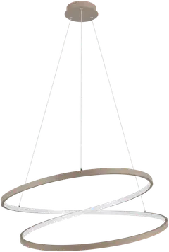 EGLO riippuvalaisin Ruotale LED 42W 70 cm hiekka - 1