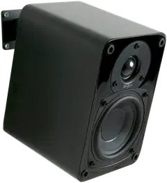 Tangent Spectrum/EVO kaiuttimen seinäteline musta - 1