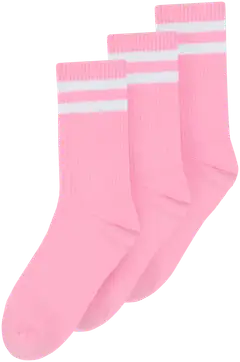 House lasten tennissukat 234H250302 3-pack - pink - 1