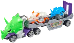 Teamsterz lelu Beast Machines Beast Mover kuljetusrekka ja 2 pikkuautoa - 1