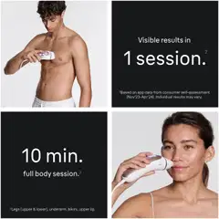 Braun Smart IPL Skin i·expert ihokarvanpoistolaite, 2 Smart-käsittelypäätä PL7211 - 5