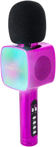 BigBen karaokemikrofoni Bluetooth yhteydellä pinkki - 5