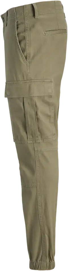 JJ Rebel miesten reisitaskuhousut JREBMICHAEL - Olive Night - 3