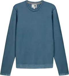 WKLY. miesten puuvillaneule 195W482403 - Greyish iceberg green - 1