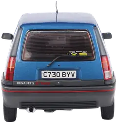 Solido 1:18 Renault 5 GT Turbo MK1 Alpine blue, keräilyauto, pienoismalli - 4