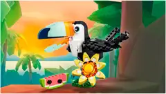 LEGO Creator 31173 Villieläimet: trooppinen tukaani - 8