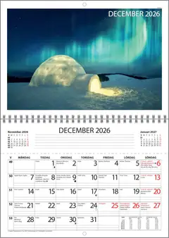 Ajasto Väggkalender Mappkalendern - 2
