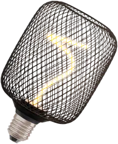 OSRAM LED-sisustuslamppu Decor Spiral Square 100mm 3,5W 130lm 1800K E27 musta - 1