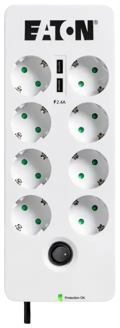 Eaton ylijännitesuoja Protection Box 8 TEL@ USB DIN - 1