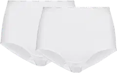 Actuelle naisten alushousut Maxi Basic 2-pack - Valkoinen - 1
