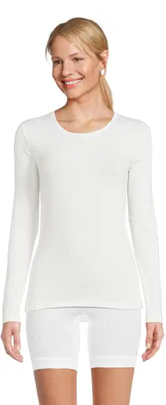 Actuelle naisten aluspaita Bambu AC-NOS-640 - Luunvalkoinen - 1