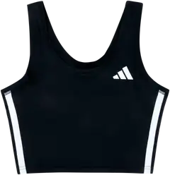 adidas naisten liivitoppi Crop 3S JF8915 - BLACK - 1